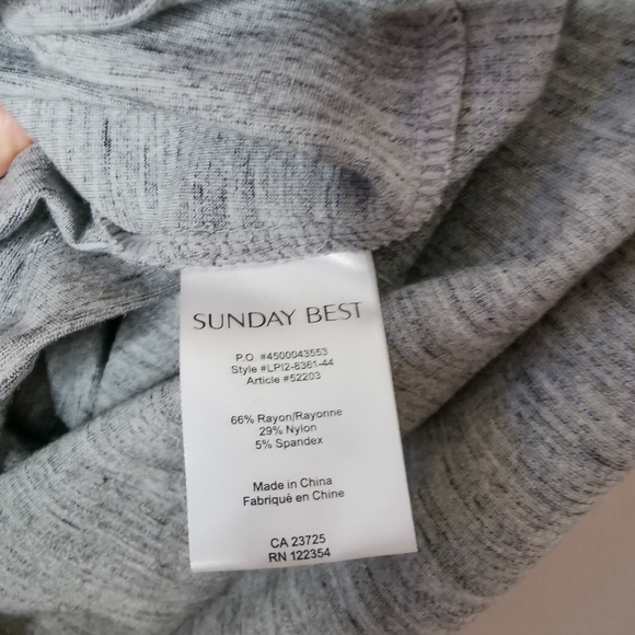 Aritzia - Sunday Best grey Tshirt Dress (Miller) - Picture 9 of 9